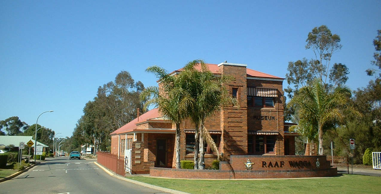 Entrance to RAAF Wagga today