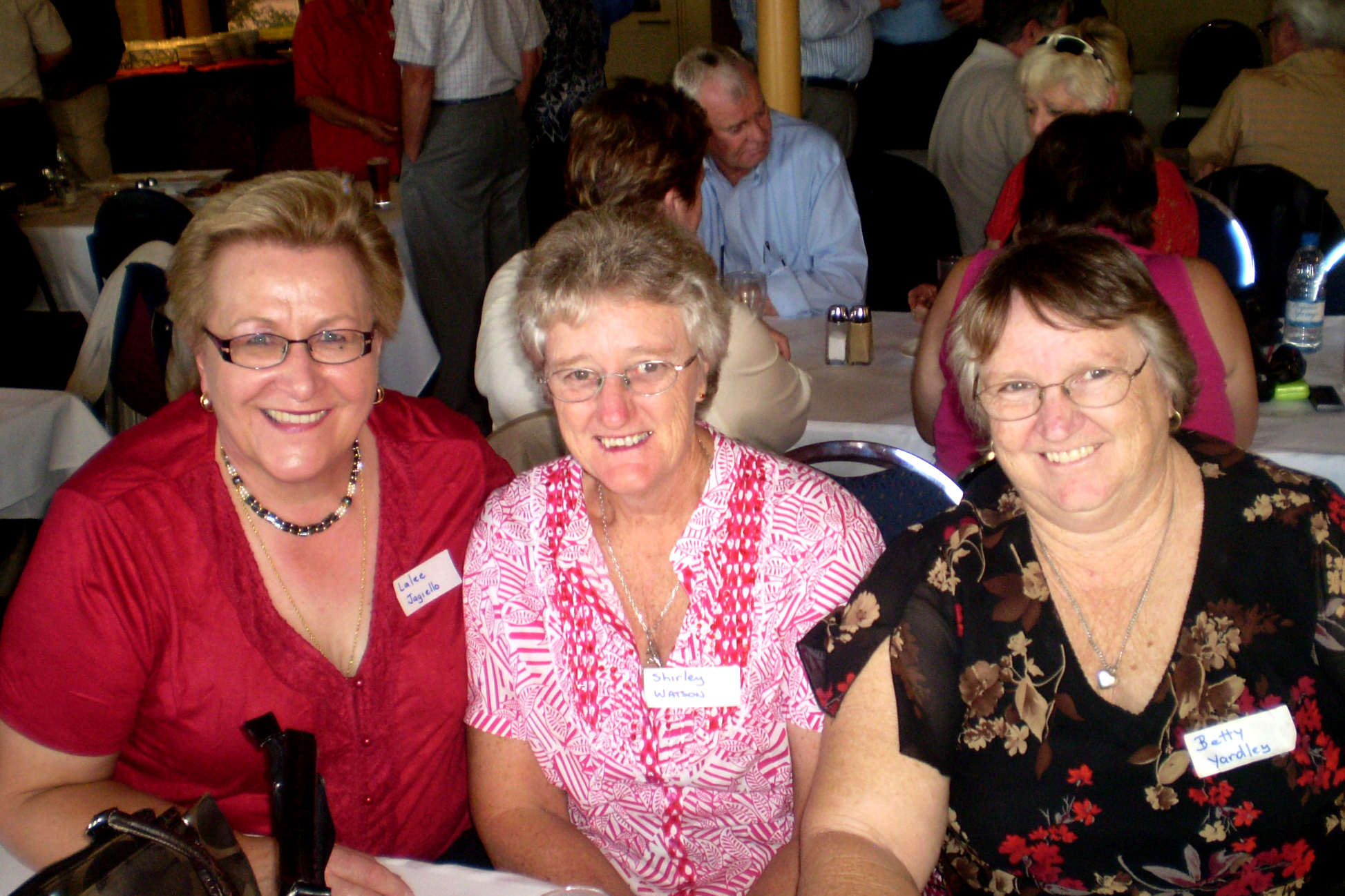 Lalee Jagiello, Shirley Watson and Betty Yardley