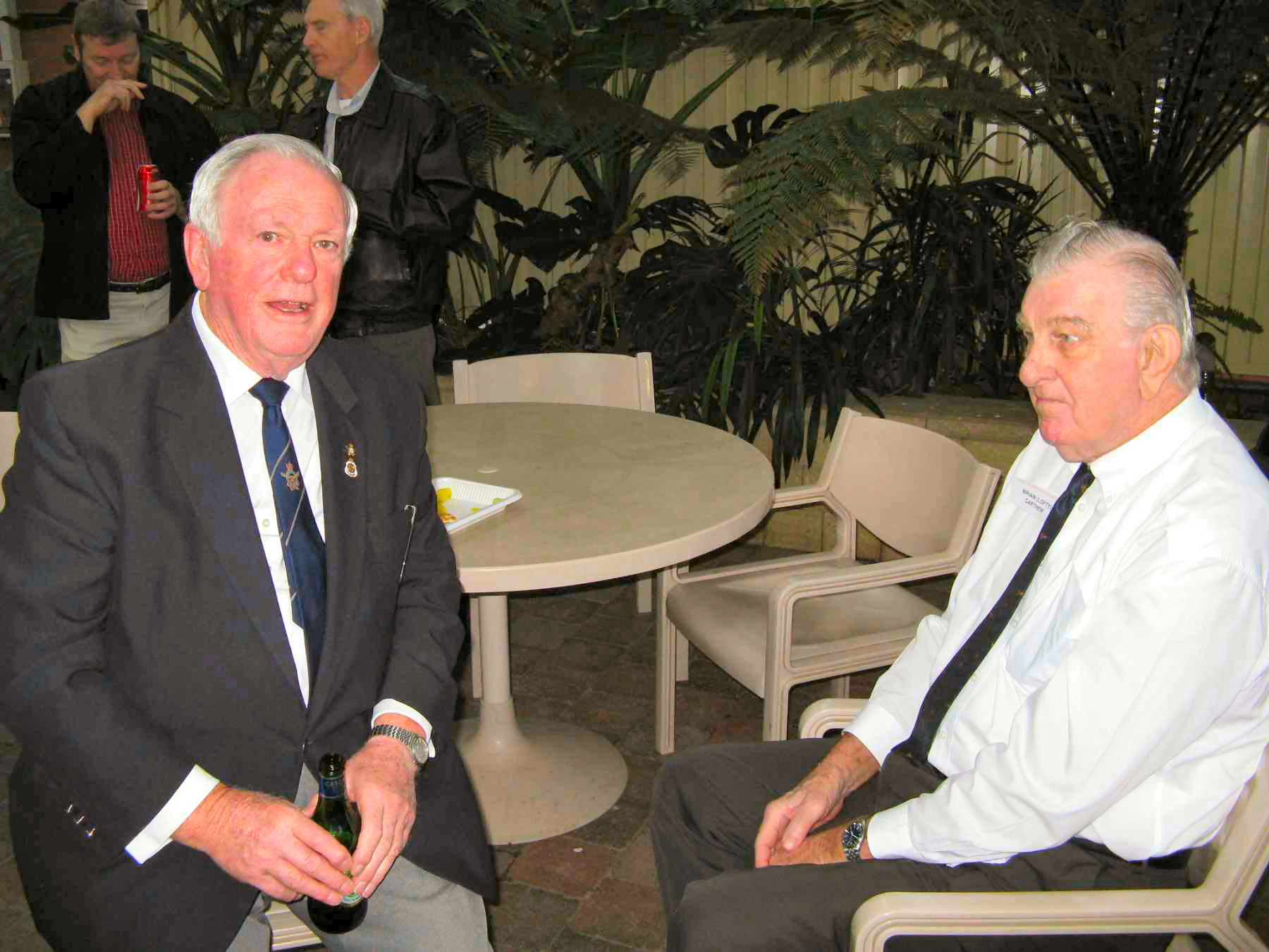 Roy Smeaton and Brian Carthew
