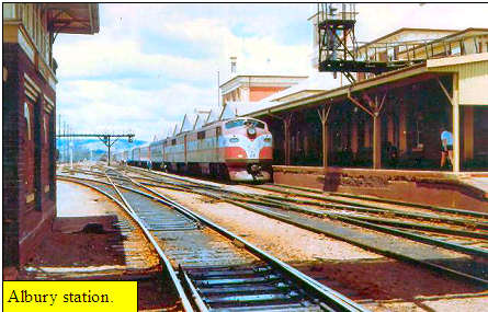 Albury railway station