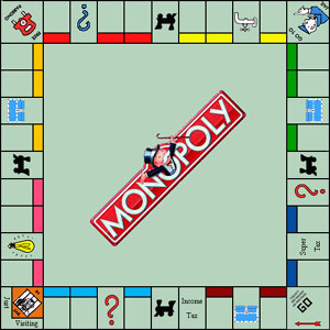 Monopoly board