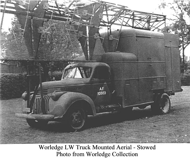 Worledge LW truck mounted aerial