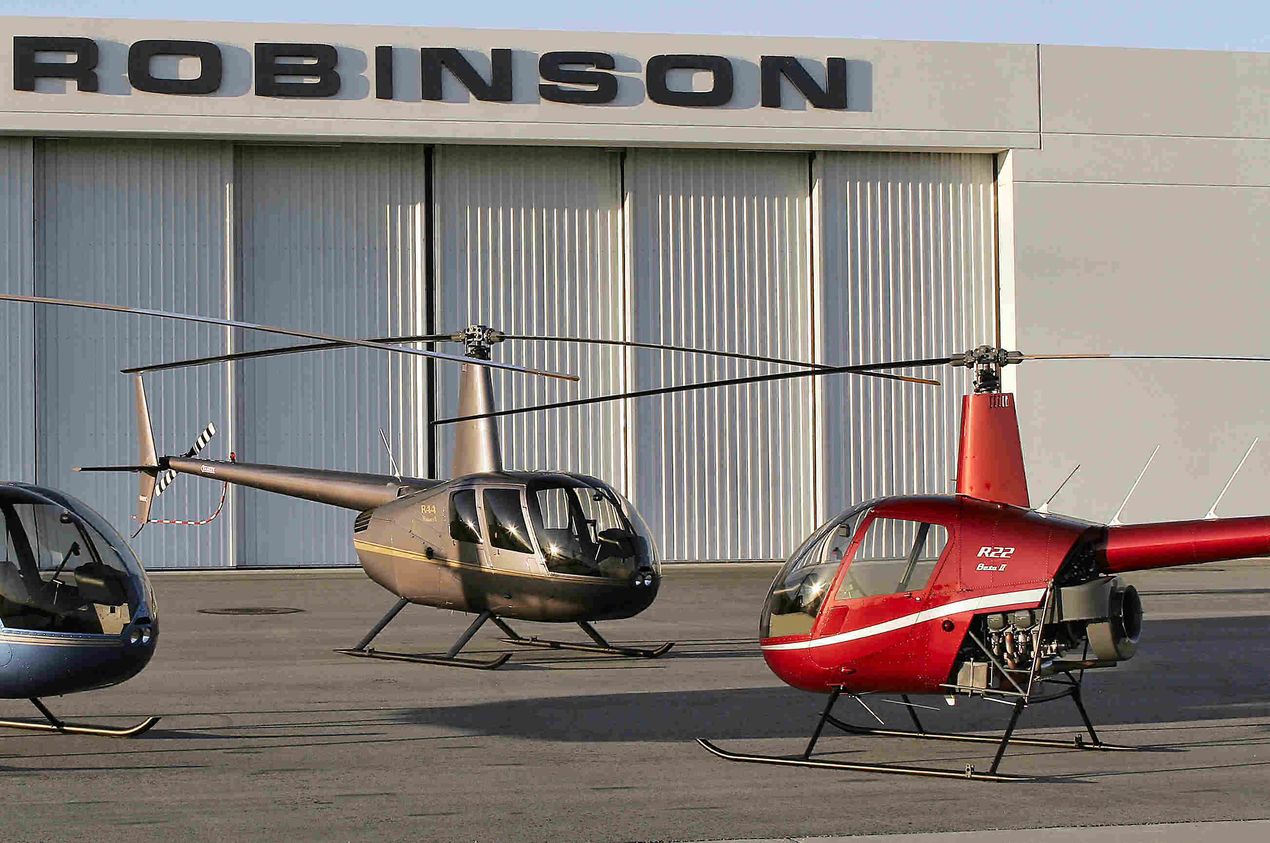 Robinson R44 and R22
