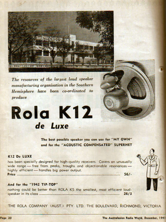 Rola speakers