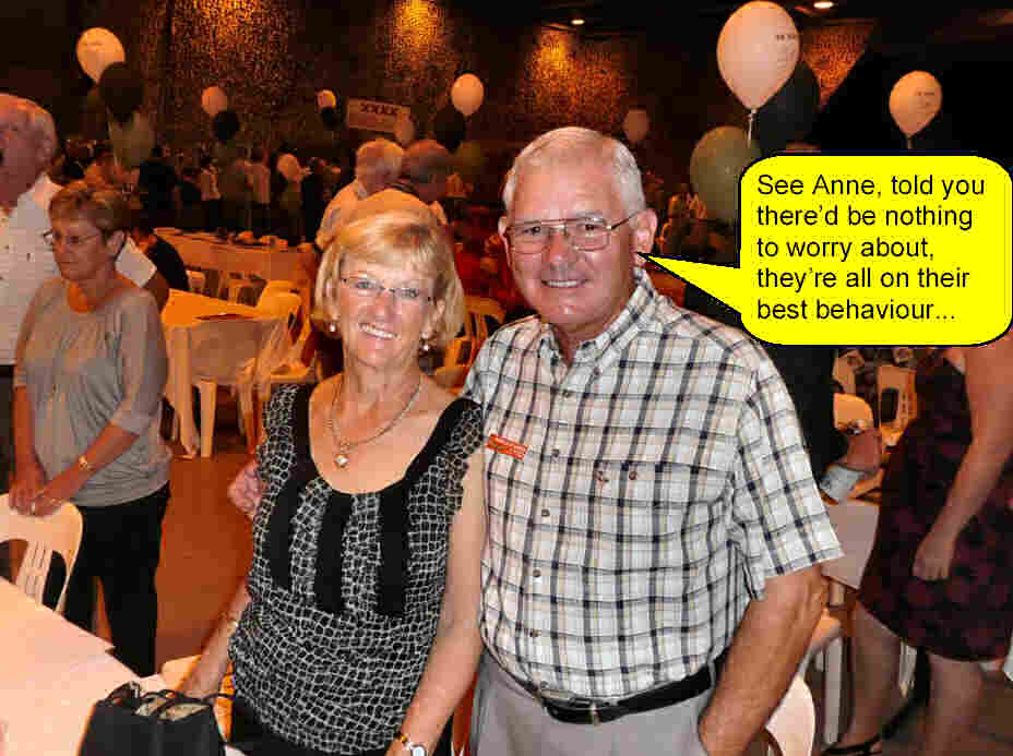 Anne and Wayne Oldfield