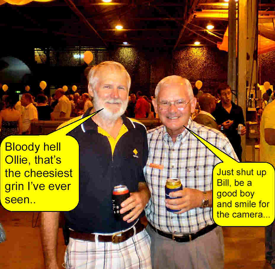 Bill Bishop and Wayne Oldfield