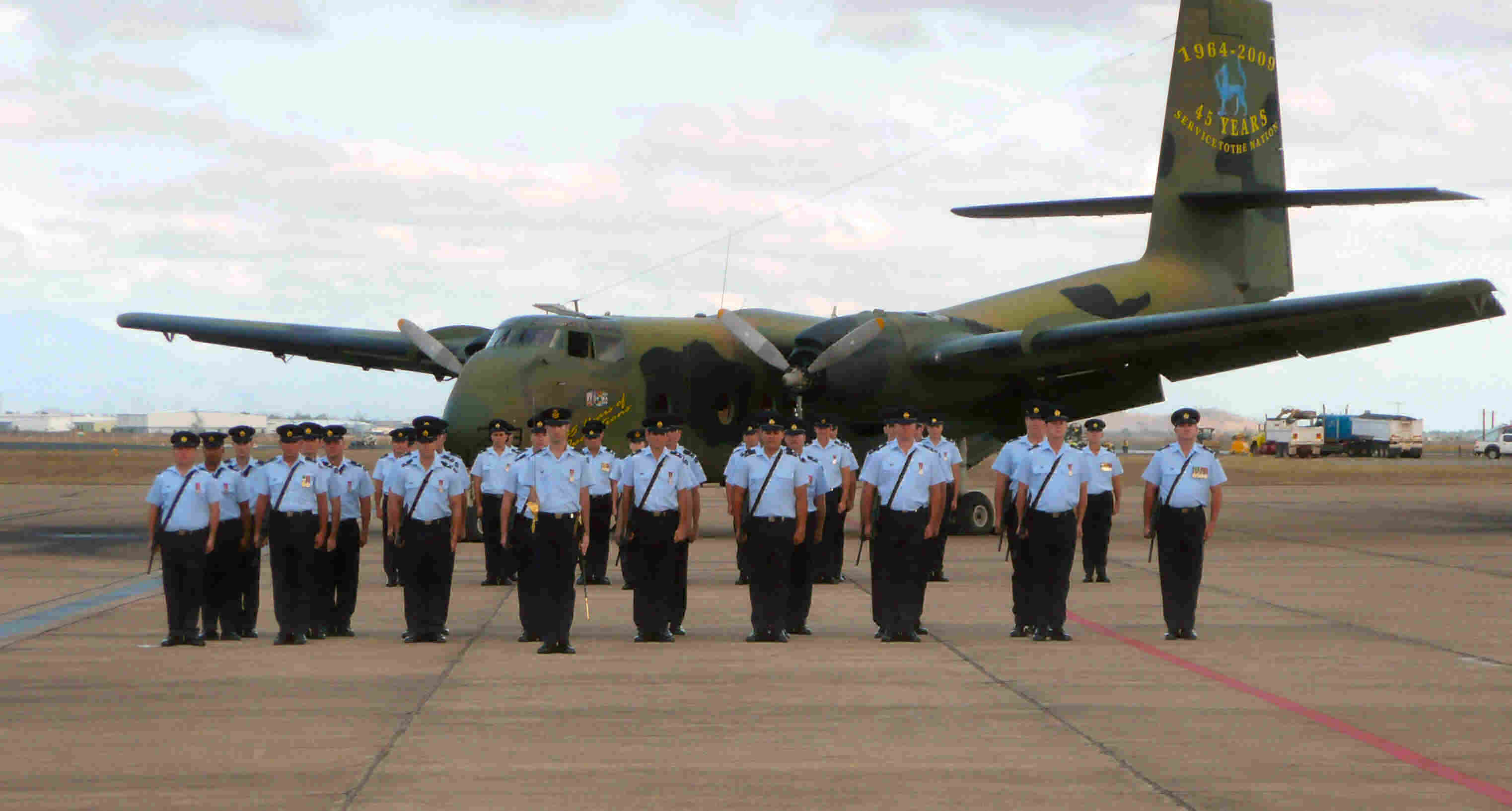 Guard of Honour for the Caribou