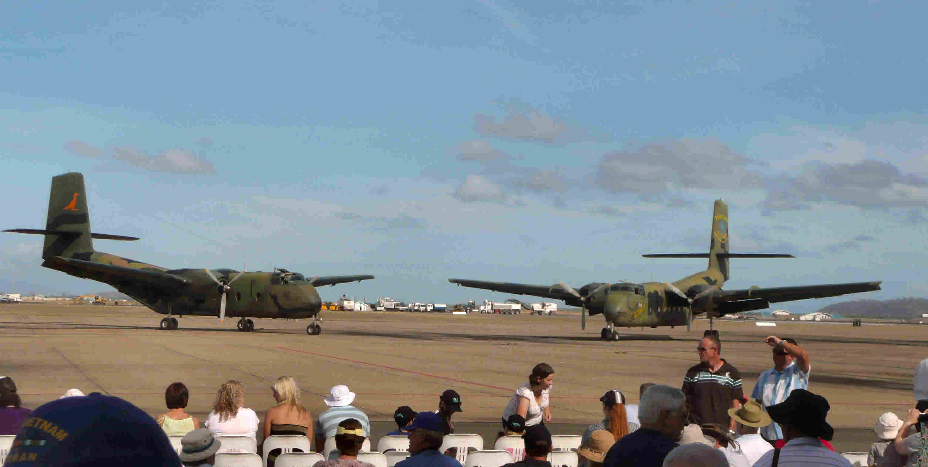 Caribous on parade