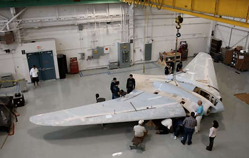 Mockup HO 2-29 being built