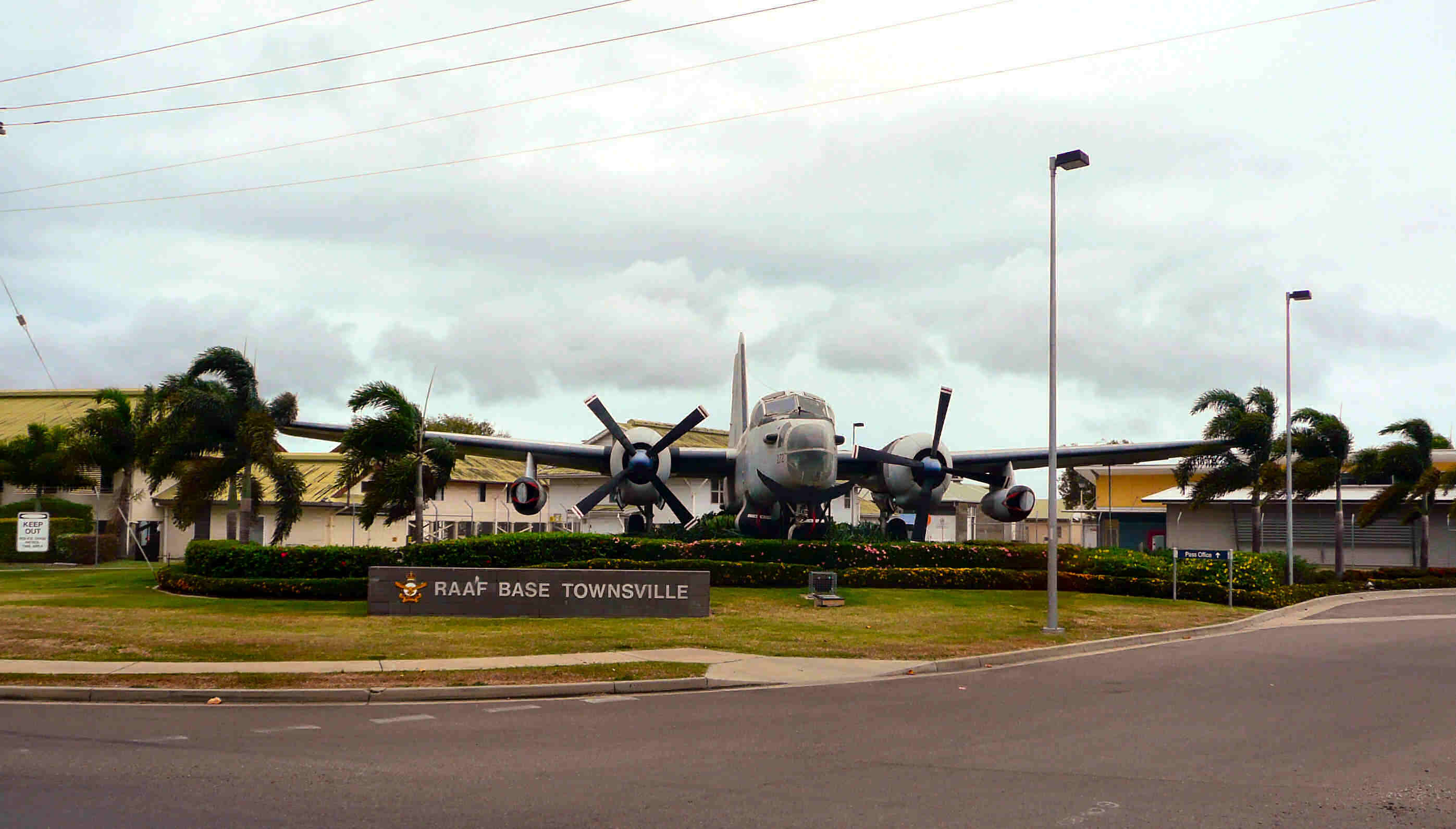 Entrance to RAAF Townsville