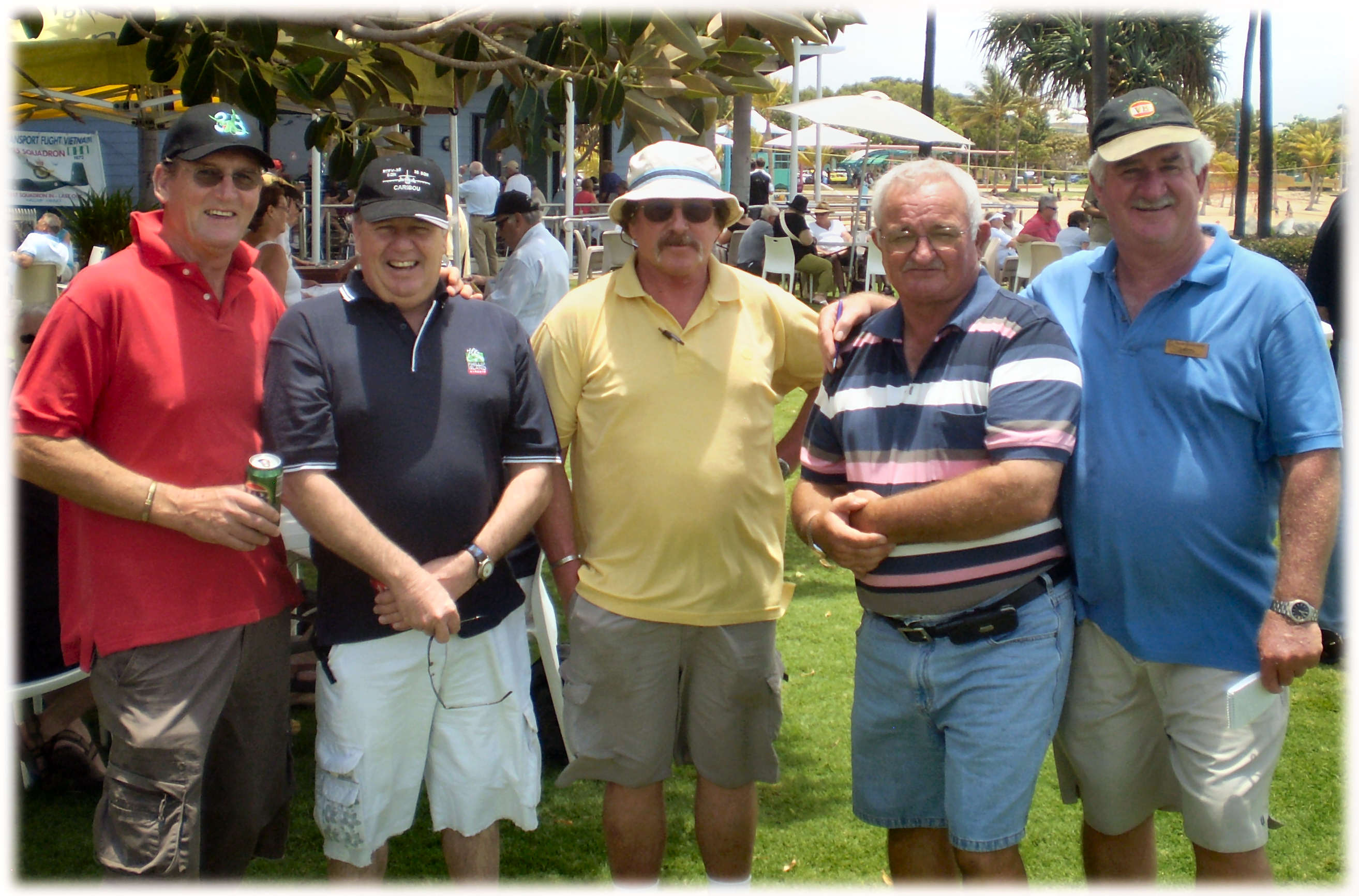 Ted Crawley, Alan Shaw, Al Pickering, Charley Ramsey, Trev Benneworth