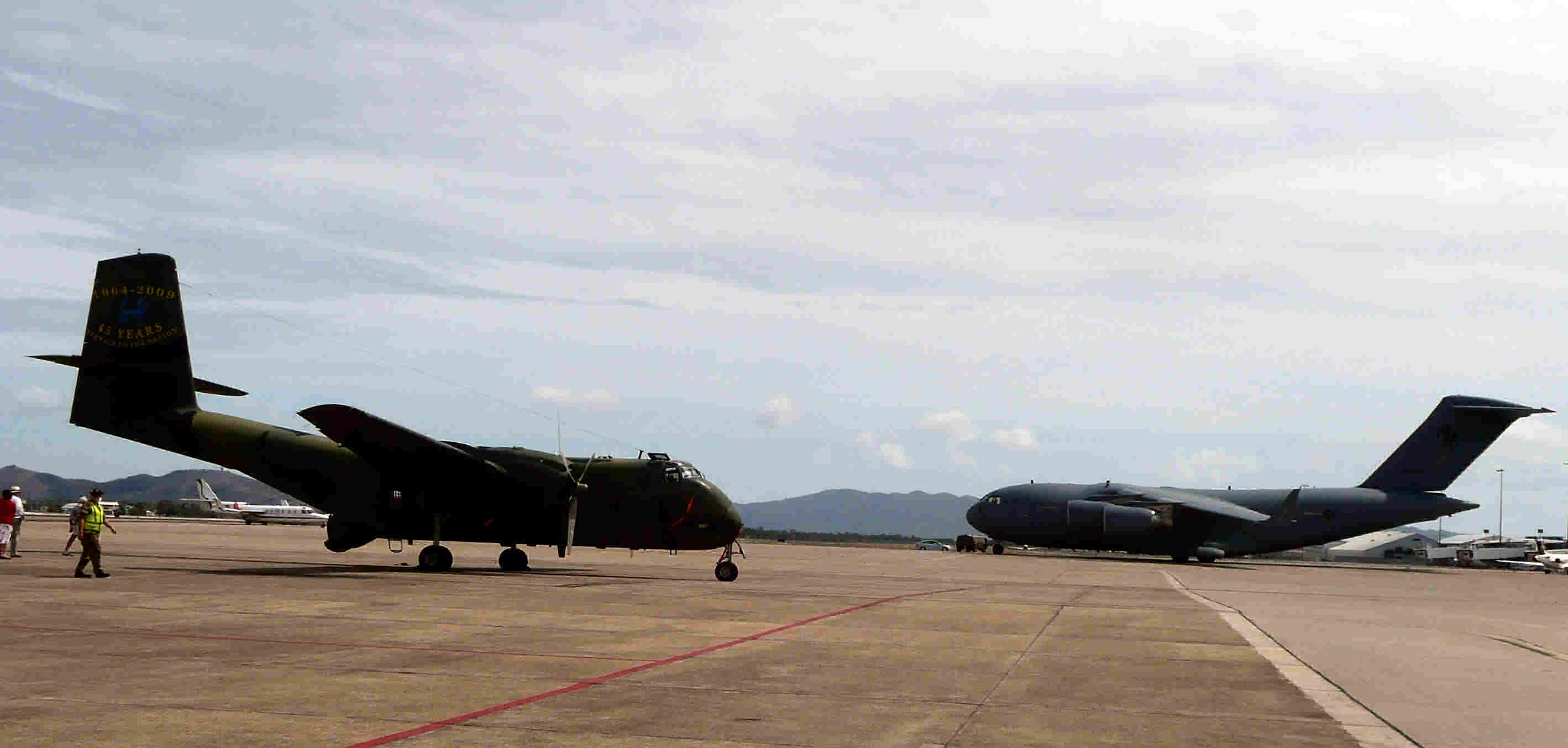 Caribou and Boeing C17