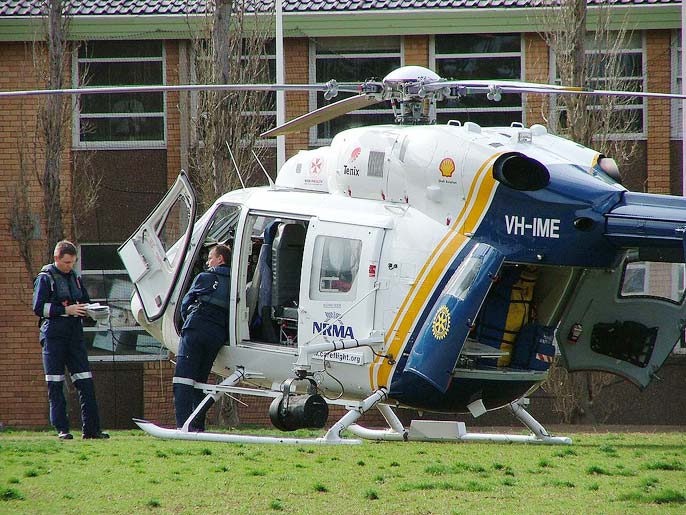 Careflight Helicopter