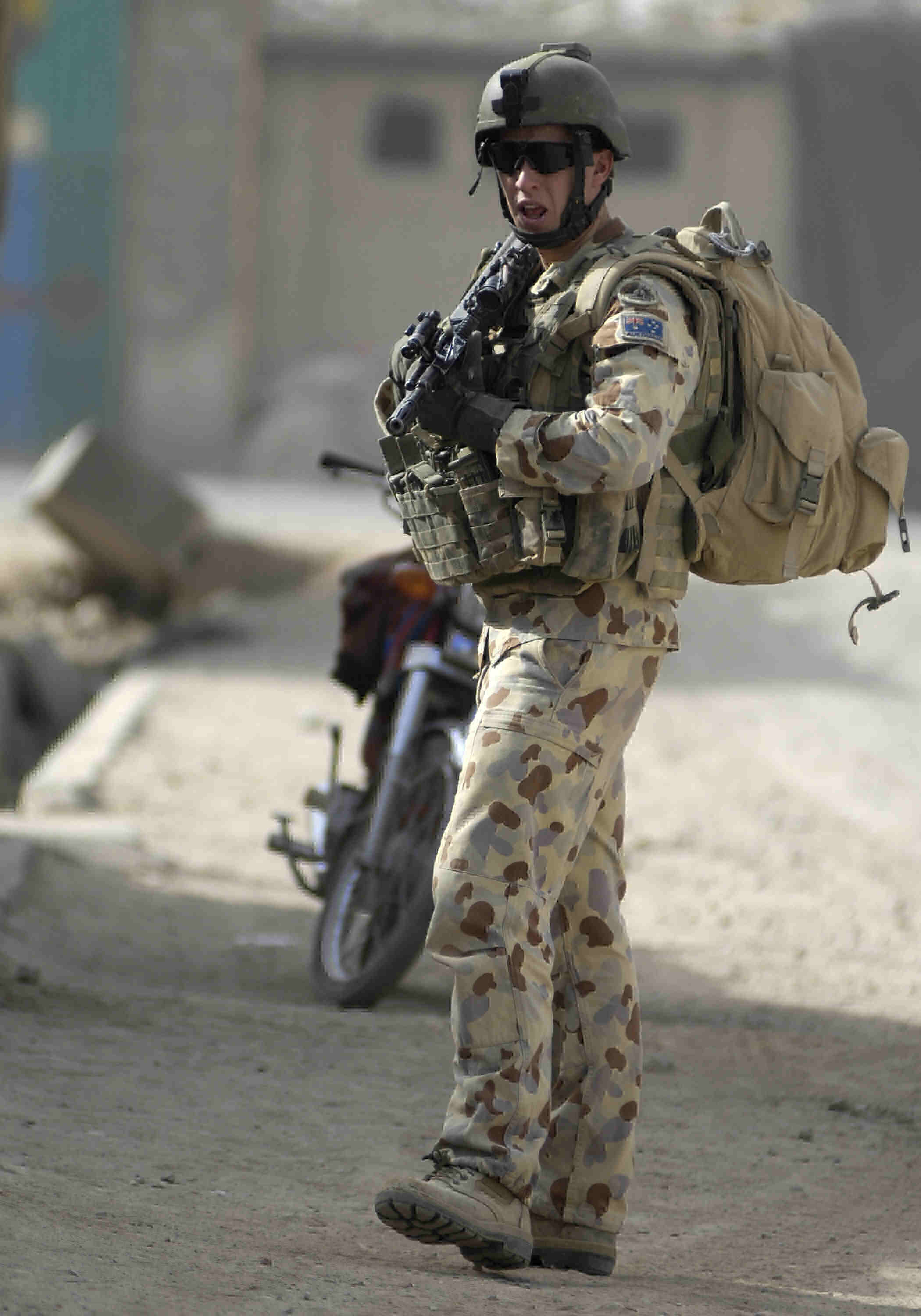 Soldier in Afghanistan