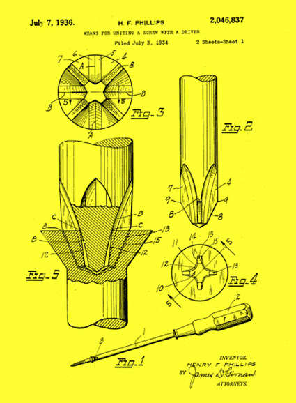 Phillips head screw driver