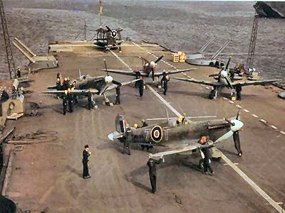 Royal Navy Seafires