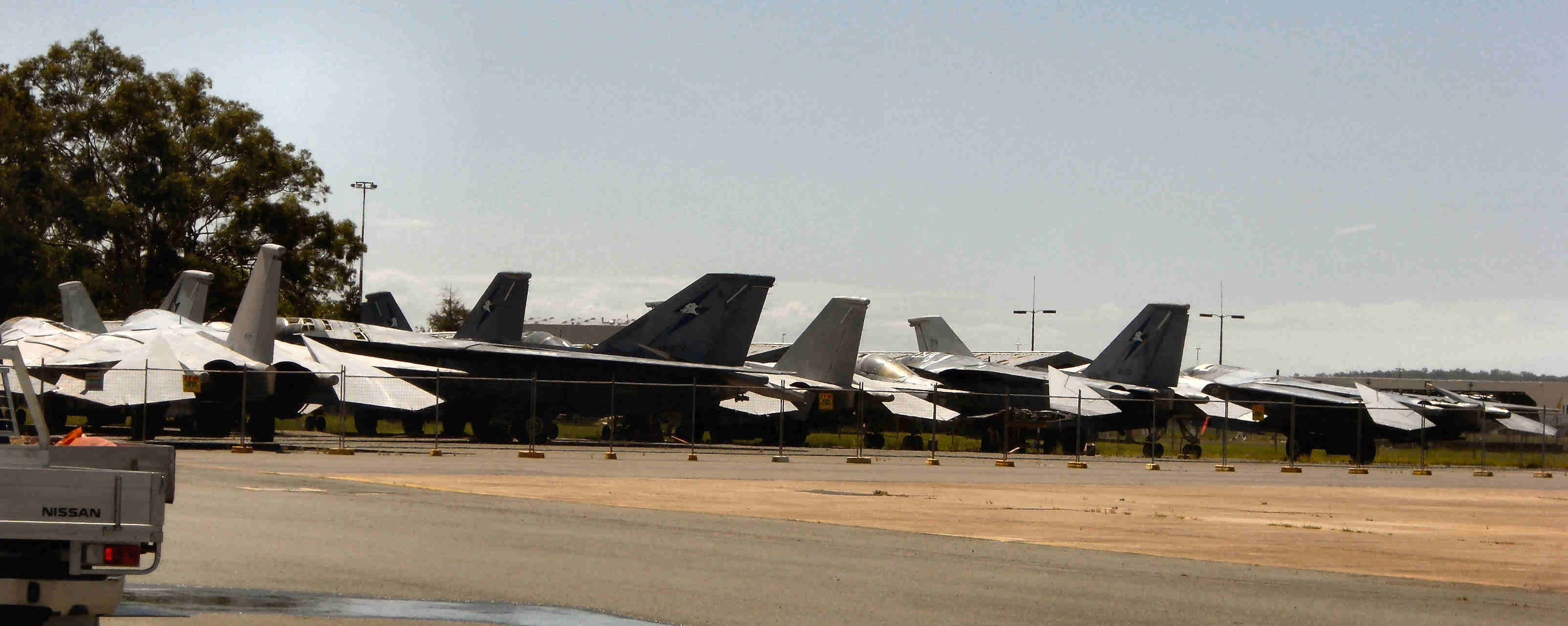"Discarded F111's at Amberley, Nov 2009