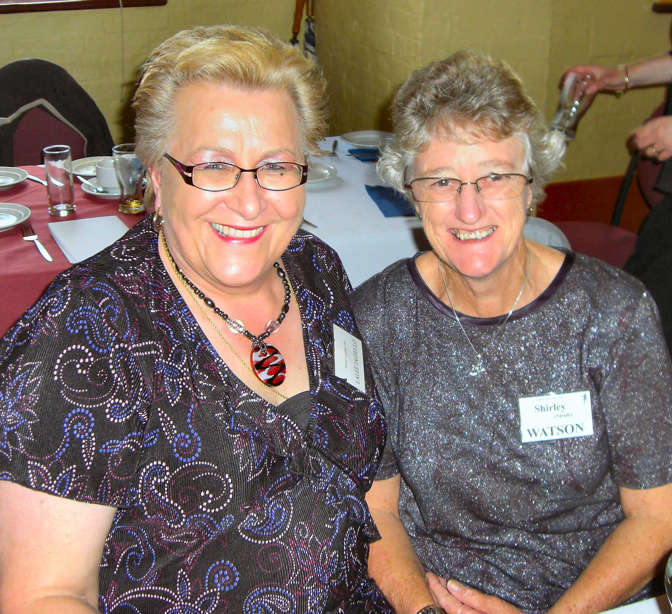 Lalee Jagiello and Shirley Watson.