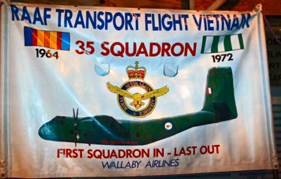 RTFV/35 Sqn Banner