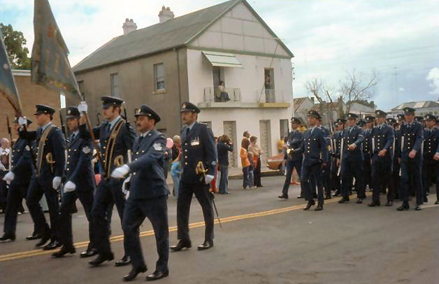 77 Sqn Colour Parade