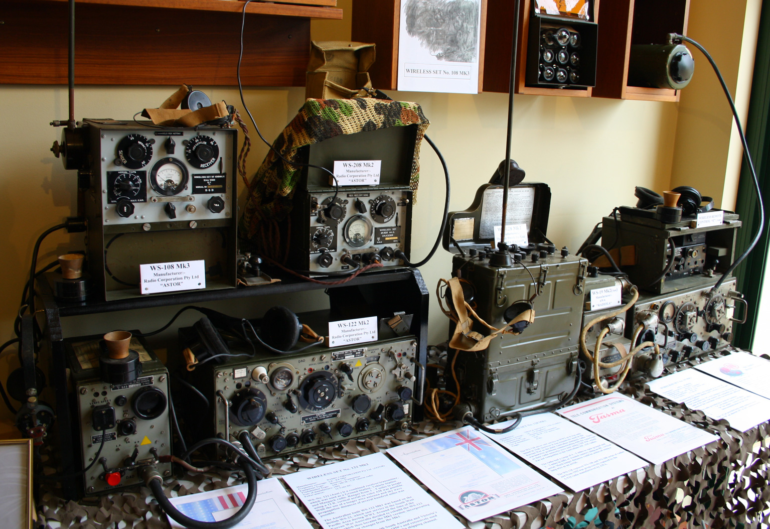 Astor, Tasma and AWA radios