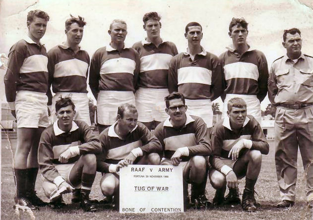 The Bones tug-of-war team, 1966