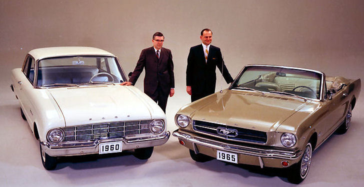 Ford Falcon and Mustang
