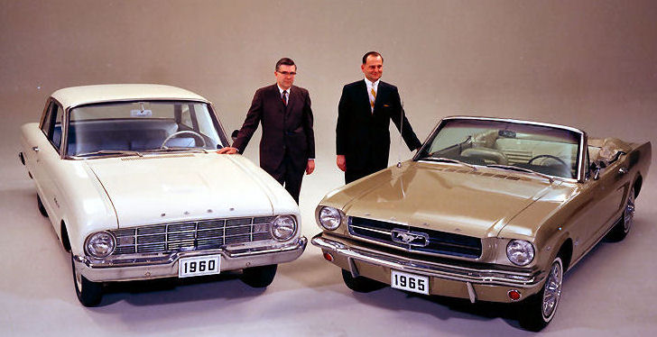 Ford Falcon and Mustang